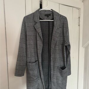 Love Tree Gray Blazer Relaxed Fit Suit Jacket
